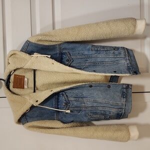 Levi's Jean/ Denim Jacket with Hoodie